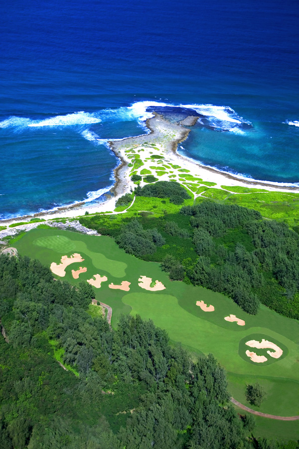 タートルベイリゾート アーノルドパーマーコース｜ハワイのゴルフ場 